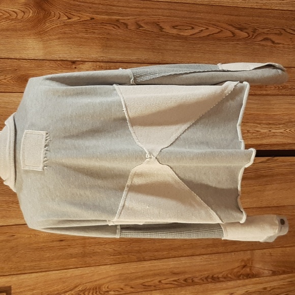 POL Grey French Terry Button-Up Jacket (Large) - Picture 5 of 10